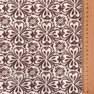 Dekostoff Stamps brown