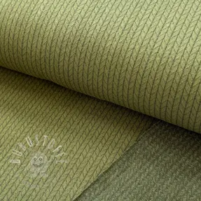 STRICKSTOFF RECYCLED Cable khaki