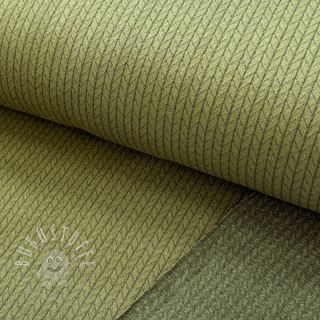 STRICKSTOFF RECYCLED Cable khaki