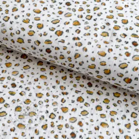 Double gauze/musselin Skin white digital print