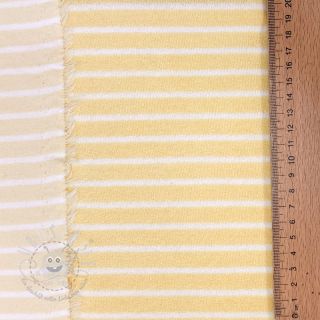 Kuschelfrottee YARN DYED Stripes honey