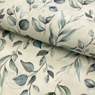 Outdoor Dekostoff mit Teflon-Finish HANDPAINT PLANT LOVER