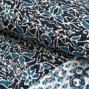Baumwollstoff QUILT DOUBLE SIDED Square design C