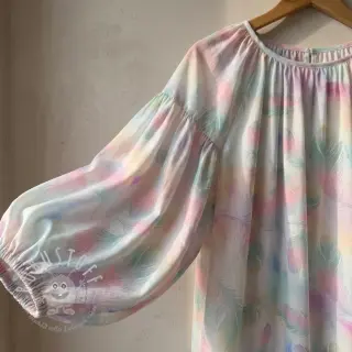 Baumwollstoff VOILE Feathers digital print