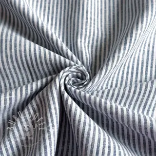 Leinen mit Baumwolle Stripe jeans