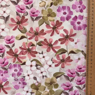 Dekostoff Floralia pink digital print