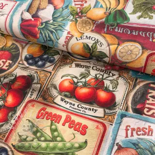 Dekostoff Vegetables digital print