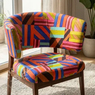 Dekostoff Stripes multi digital print