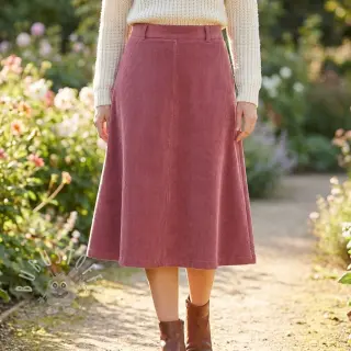 Feincord dark rose