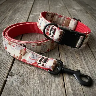 Dekostoff Linenlook Dog Dress Up