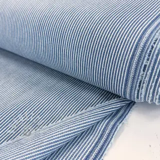 JEANS DENIM 8.5 OZ Small stripe light blue