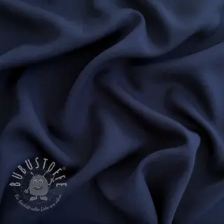 Lyocell navy blue