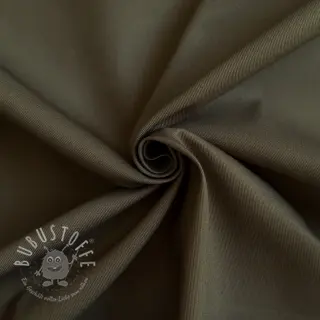 Baumwollstoff TWILL Mango olive green
