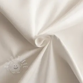 Baumwollstoff TWILL Mango off white