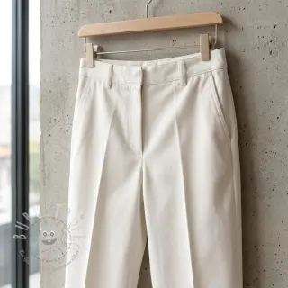 Baumwollstoff TWILL Mango off white