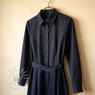 Baumwollstoff TWILL Mango marine