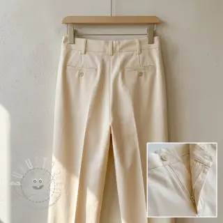 Baumwollstoff TWILL Mango ecru