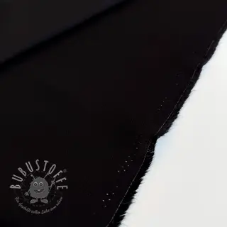 Viskosestoff leinen BUBBLY black