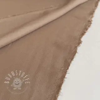 Viskosestoff leinen BUBBLY taupe
