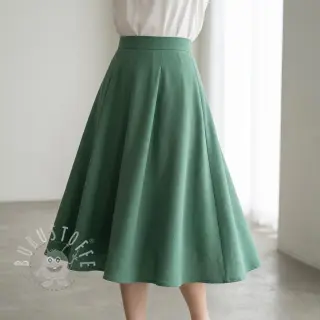 Viskosestoff leinen BUBBLY dak mint