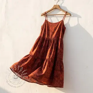 Viskosestoff RAYON POPLIN Flow design B