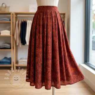 Viskosestoff RAYON POPLIN Flow design B