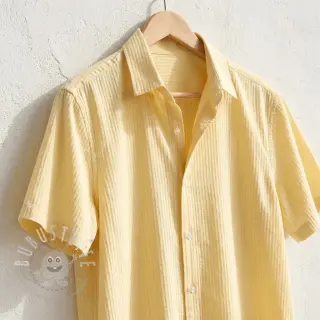 Baumwollstoff BUBBLE yellow