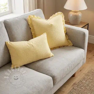 Baumwollstoff BUBBLE yellow