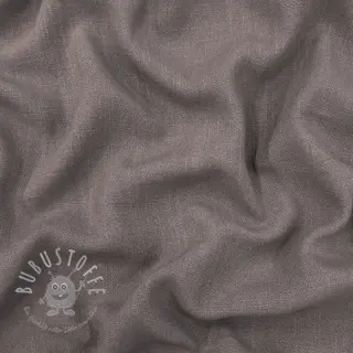 Viskosestoff leinen WASHED taupe