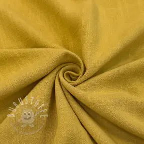Viskosestoff leinen WASHED ochre
