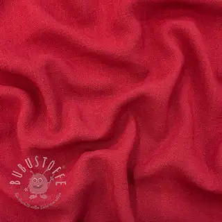 Viskosestoff leinen WASHED dark red