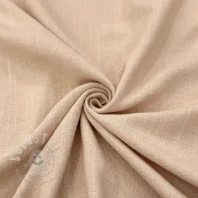 Viskosestoff leinen WASHED beige