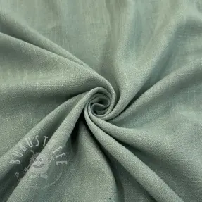 Viskosestoff leinen WASHED old green