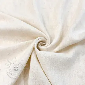 Viskosestoff leinen WASHED light beige
