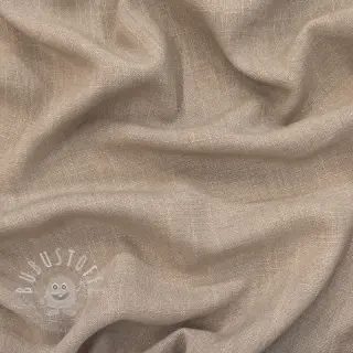 Viskosestoff leinen WASHED sand