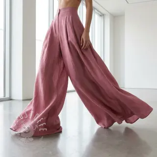 Viskosestoff leinen WASHED old pink