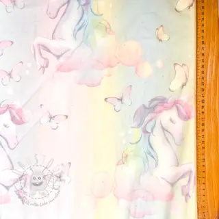 Feintüll Glitter unicorn