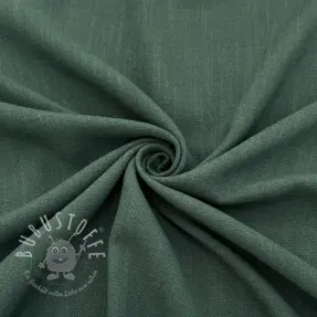 Viskosestoff leinen WASHED dark green
