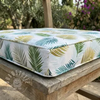 Outdoor Dekostoff OUTDOOR Hendaye blanc