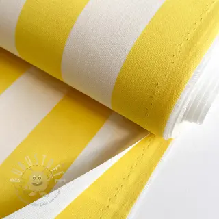 Dekostoff OUTDOOR PREMIUM Stripe yellow