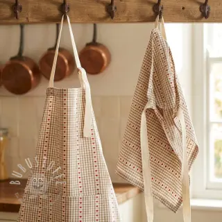 Baumwollstoff COSY ficelle
