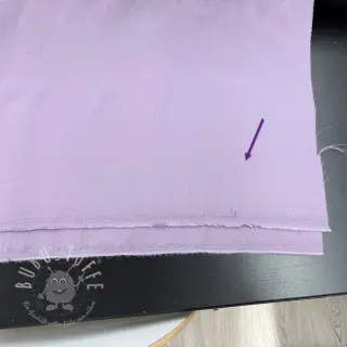 Viskosestoff leinen BUBBLY lavender 2nd class