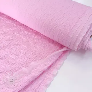 Baumwollstoff SMOGGED EMBROIDERY light pink