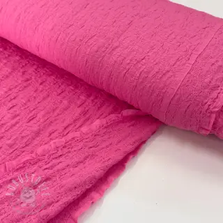 Baumwollstoff SMOGGED EMBROIDERY fuchsia