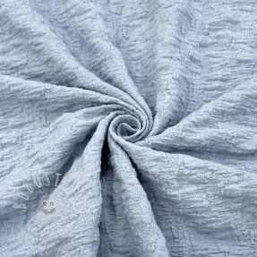 Baumwollstoff SMOGGED EMBROIDERY baby blue