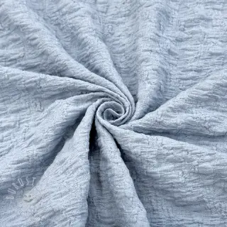 Baumwollstoff SMOGGED EMBROIDERY baby blue