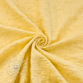 Baumwollstoff SMOGGED EMBROIDERY yellow