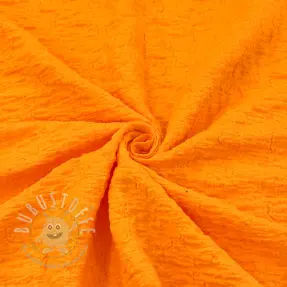 Baumwollstoff SMOGGED EMBROIDERY orange