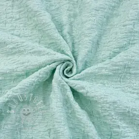 Baumwollstoff SMOGGED EMBROIDERY mint