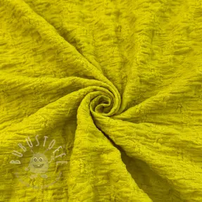 Baumwollstoff SMOGGED EMBROIDERY lime